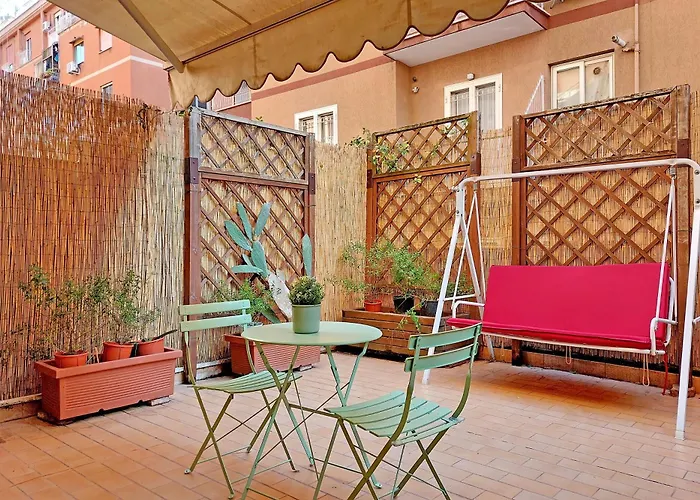 Vatican With Cute Terrace Apartment *