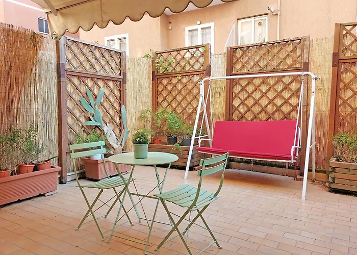 Vatican With Cute Terrace Apartment Rome
